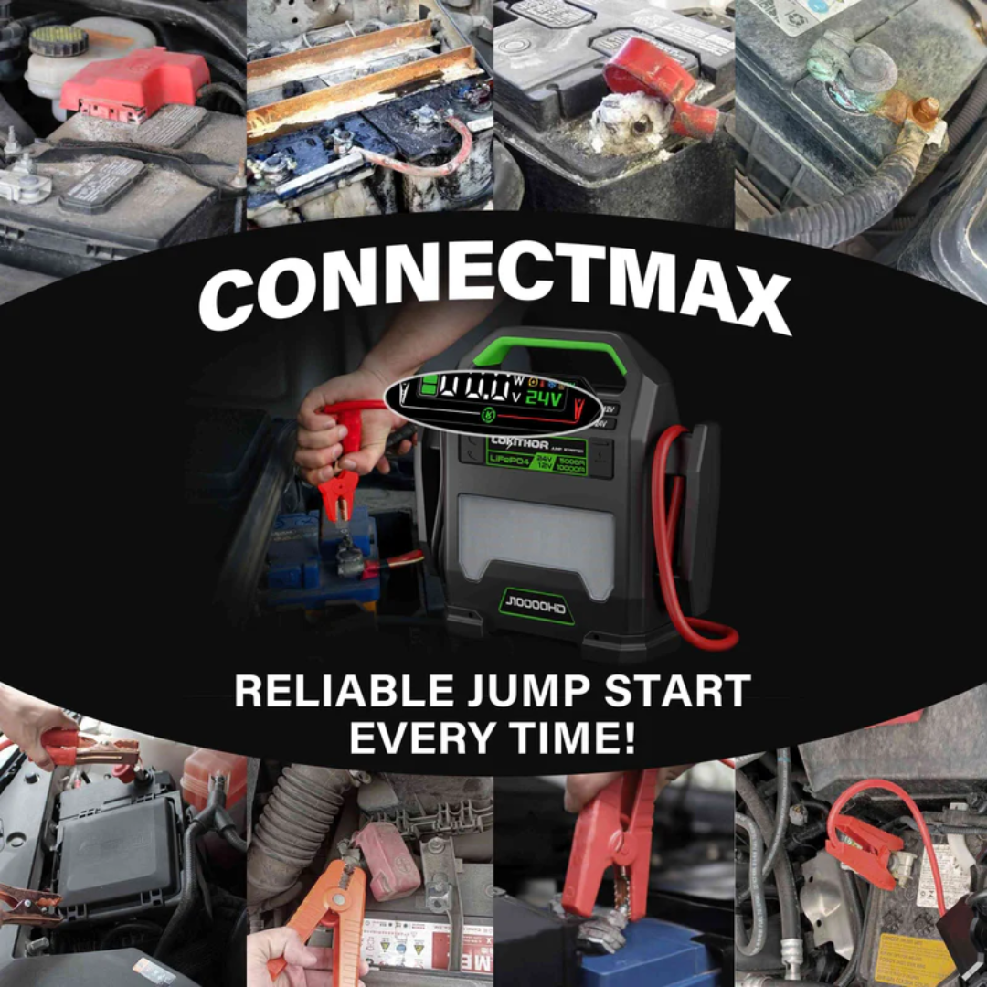 LOKITHOR J10000HD 12V 10000 Amp and 24V 5000 Amp Jump Starter