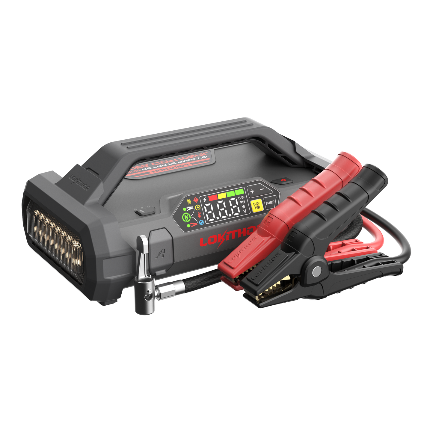 LOKITHOR 4 IN 1 JA301 PRO Jump Starter with Air Compressor