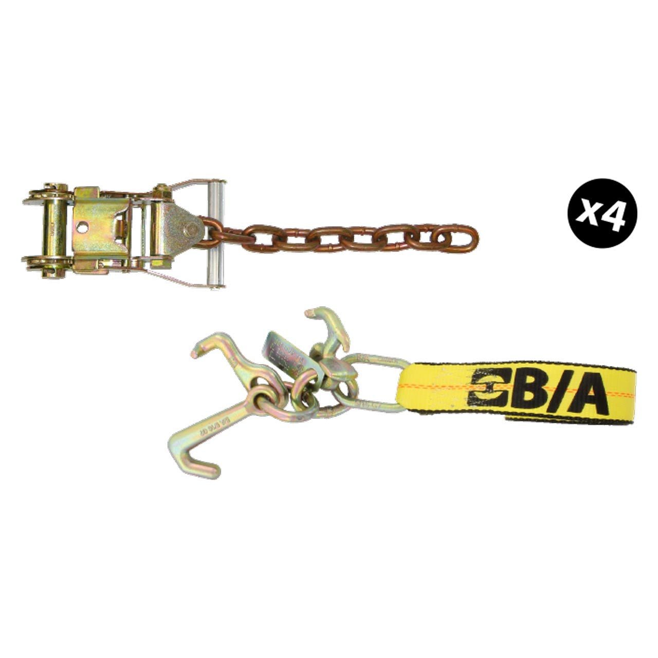B/A Products Co. 2" x 8' Tie-Down Kit (Set of 4)