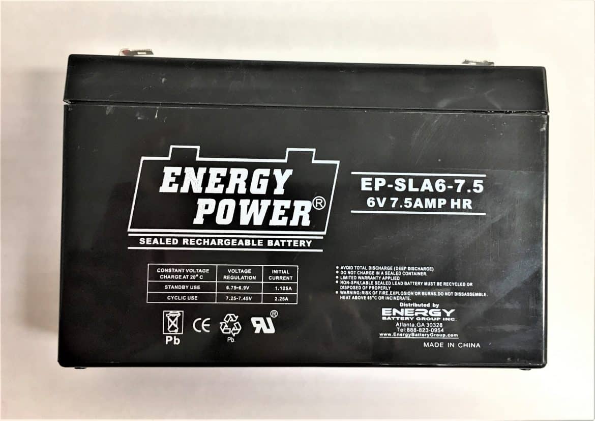 Lite-it Wireless 6V Battery for Wireless Lightbar