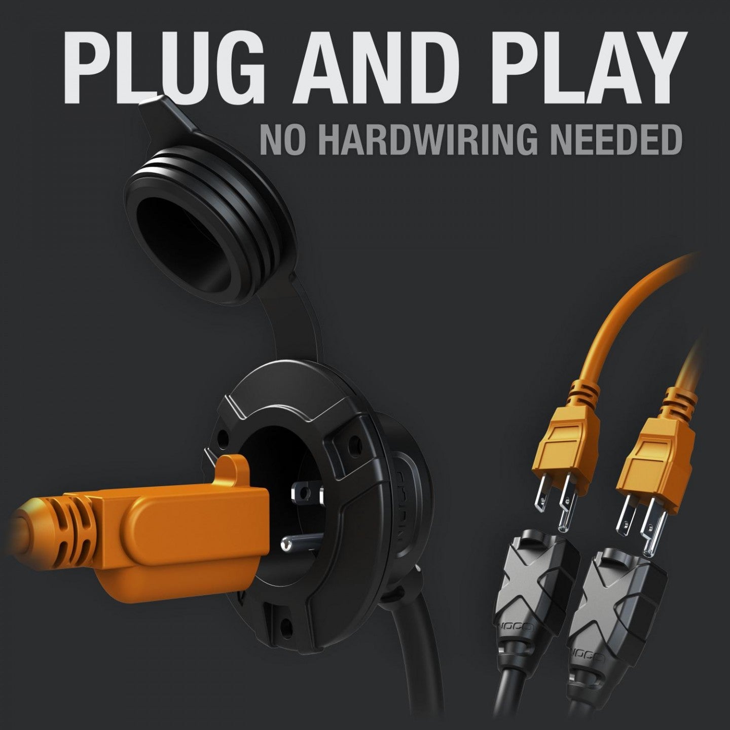 2-Way AC Port Plug