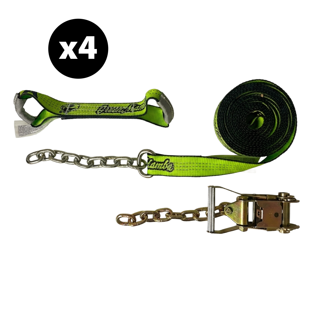 Green Mamba Rollback Tie-Down Kit w/ chain