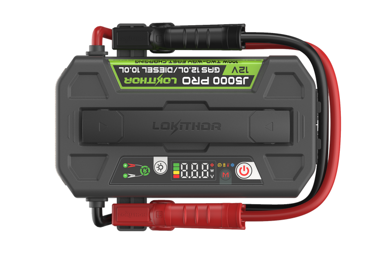 LOKITHOR J5000 PRO Heavy Duty 12V 5000A 99.84Wh LiFePO₄ Jump Starter With ConnectMax Technology