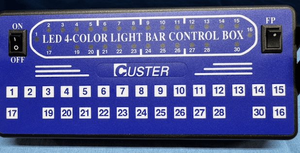Full Size Wrecker Light Bar w/ Integrated 4 Color Modules