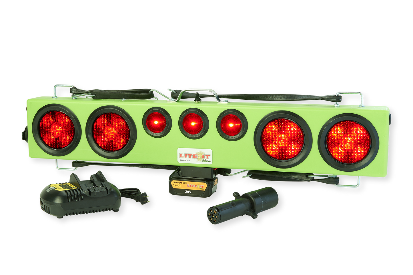 36″ Wireless Light Bar w/ External Power Pack Battery