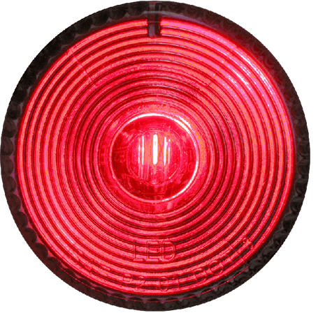 2″ Round LED Marker Light with Smoked Lens