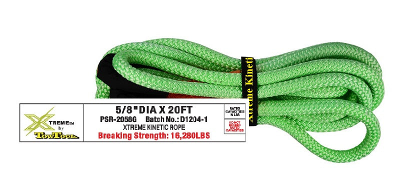 Xtreme Kinetic Recovery Rope