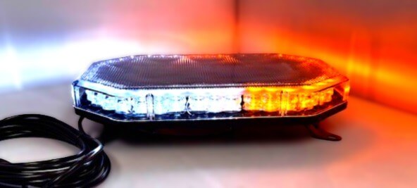 14″ Amber/ White, Mini Light Bar