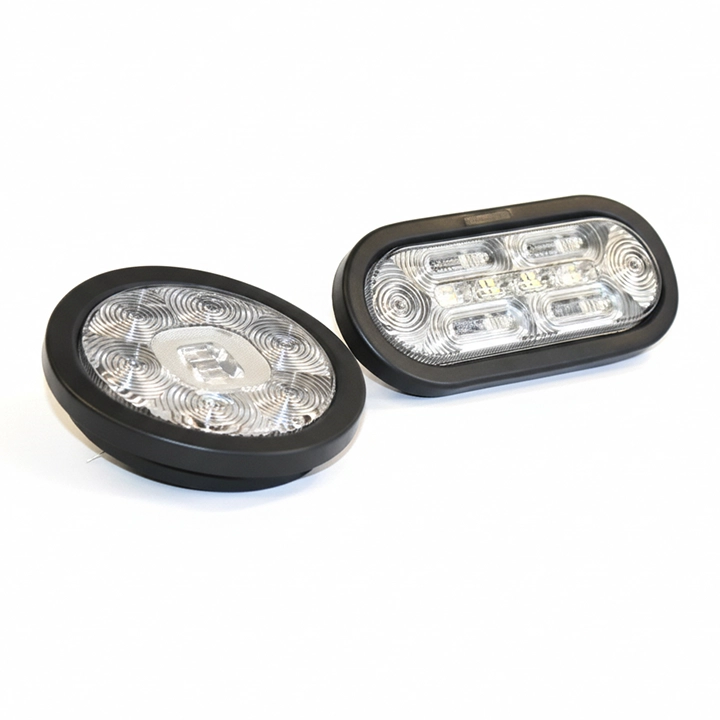 4″ & 6.5″ STT lights with Amber/White Strobe & Backup