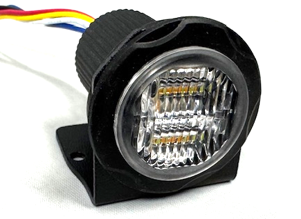 Flush Mounted 1″ Round LED Strobe
