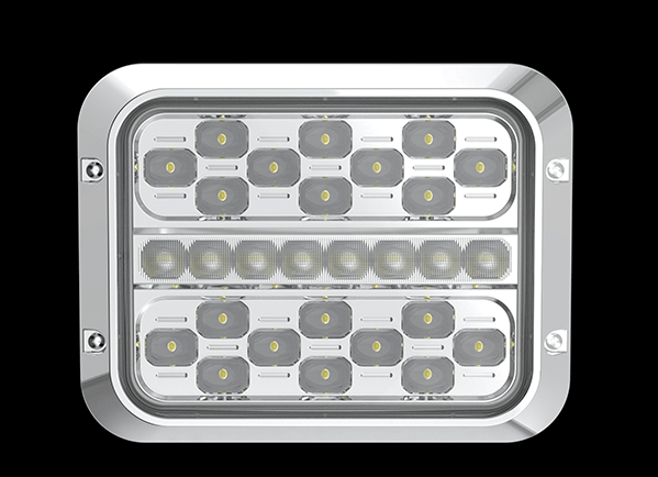 9″x7″ Surface Mount LED Warning Light