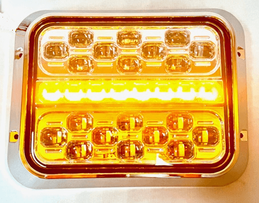 9″x7″ Surface Mount LED Warning Light