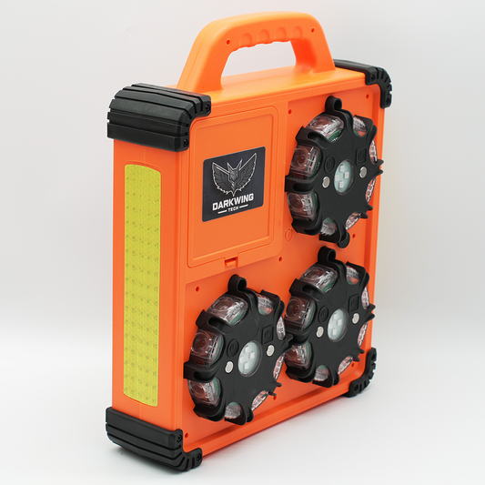 Sequential Rechargeable Road Flare System