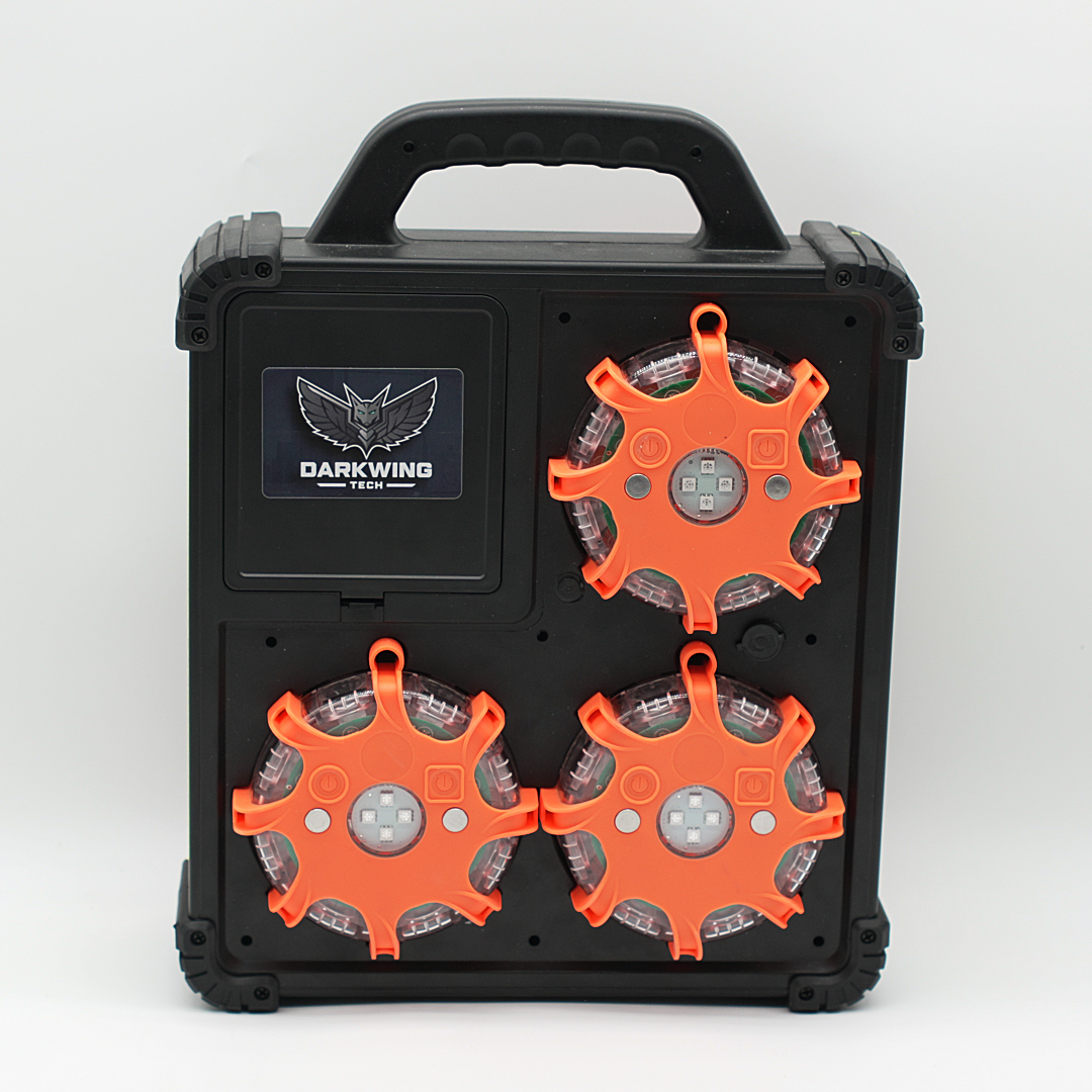 Sequential Rechargeable Road Flare System