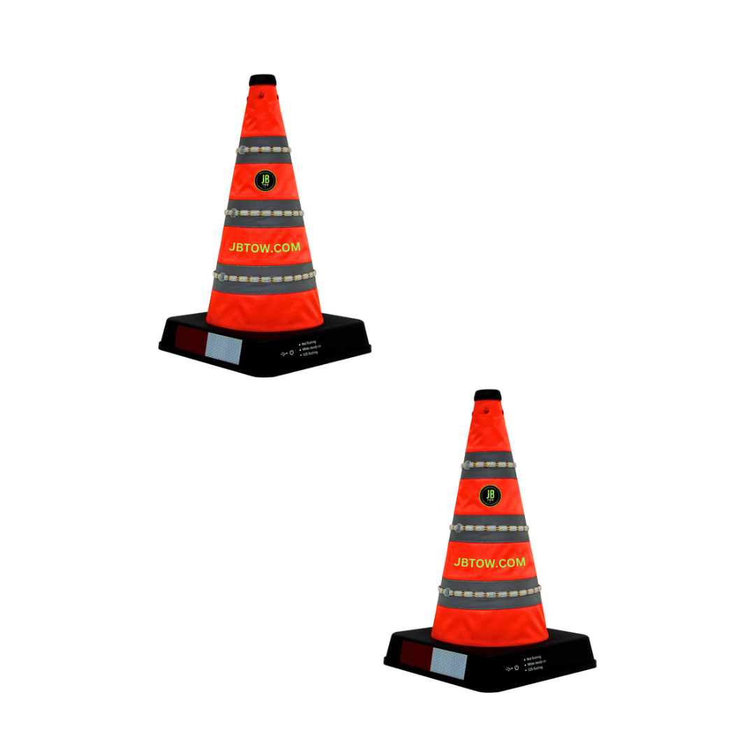 LED Collapsible Cone 28inch