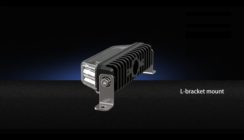 Amber/White LED High Powered Strobe w/ 3 mounting options