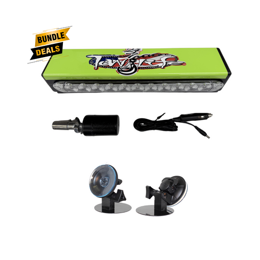Tow Life 17" Wireless Tow Light with Suction Mounts