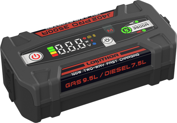 LOKITHOR J402 PRO Jump Starter New Upgrade 3500Amp