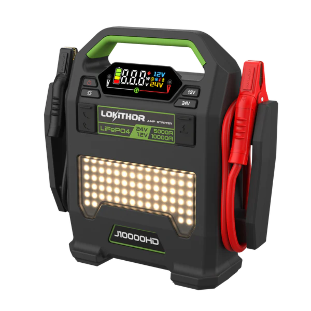 LOKITHOR J10000HD 12V 10000 Amp and 24V 5000 Amp Jump Starter