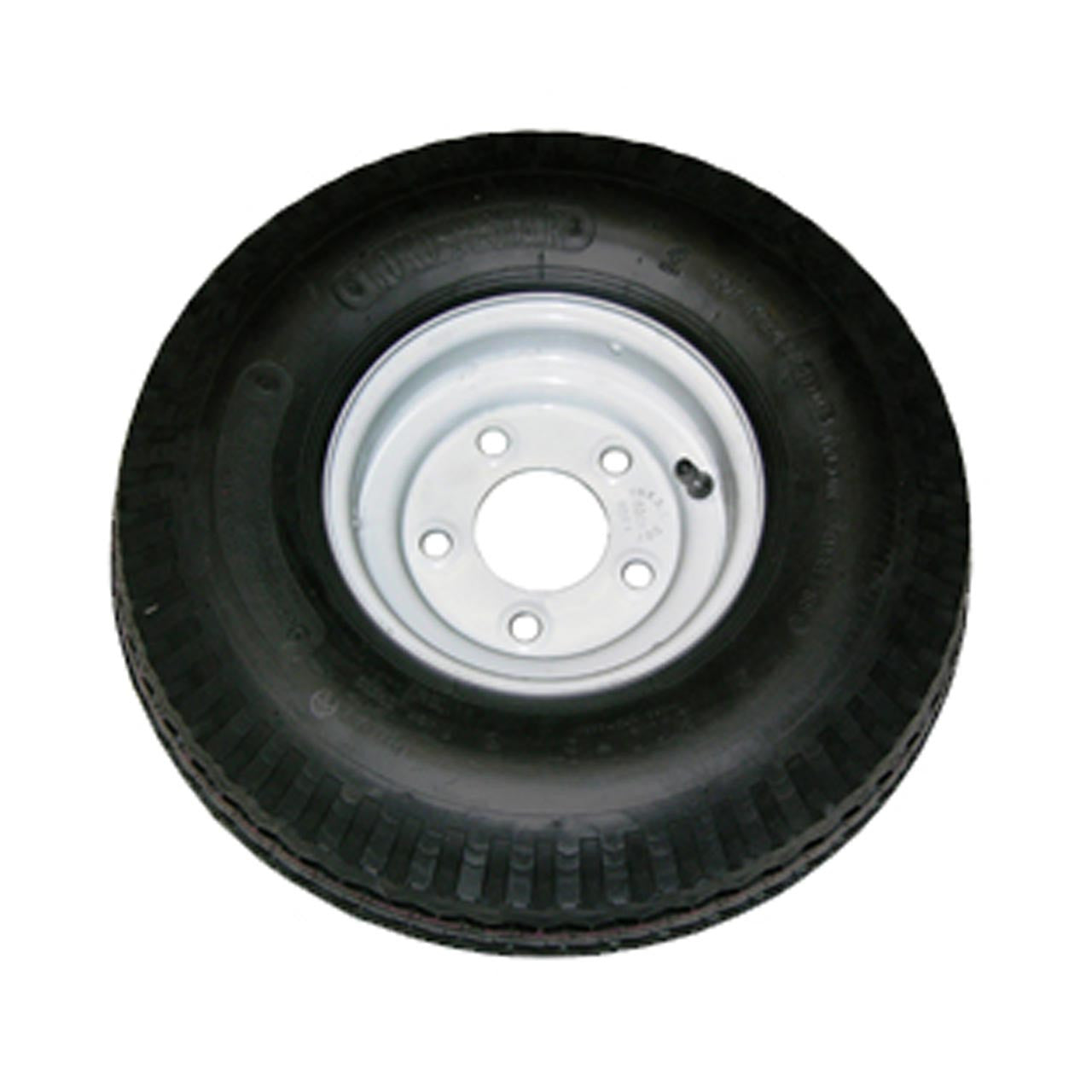 B/A Products Co. 4.80" x 8' C-Ply 5-Lug Replacement Steel Dolly Wheel & Tire