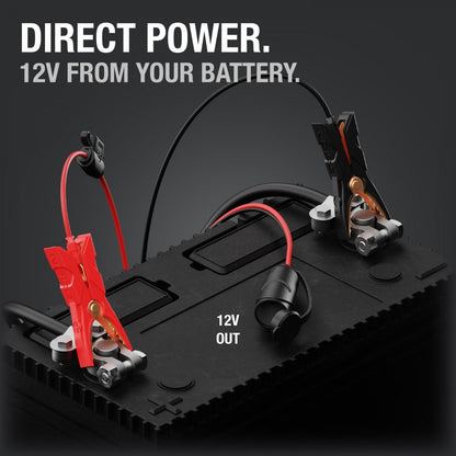 12V Plug Socket w/ Clamps