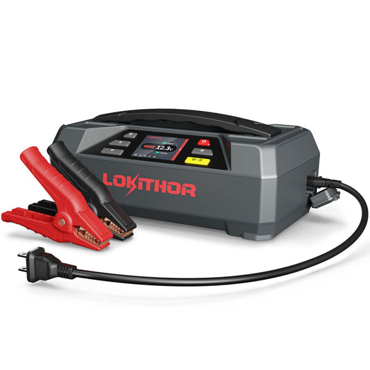 Lokithor JTC4250 LiFePO₄ 12V 4250A 89.6Wh Jump Starter + Battery Tester + Battery Charger with ConnectMax Technology