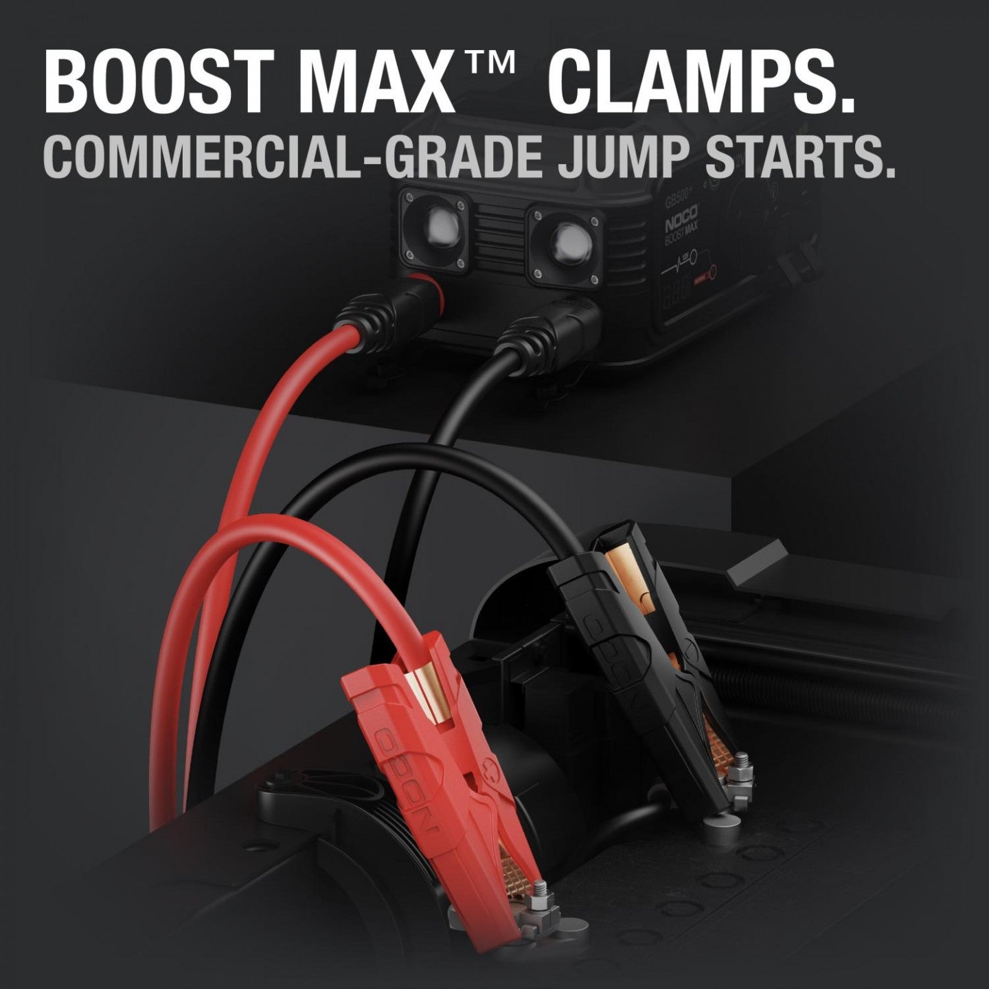 Boost Max 72-Inch Battery Clamps