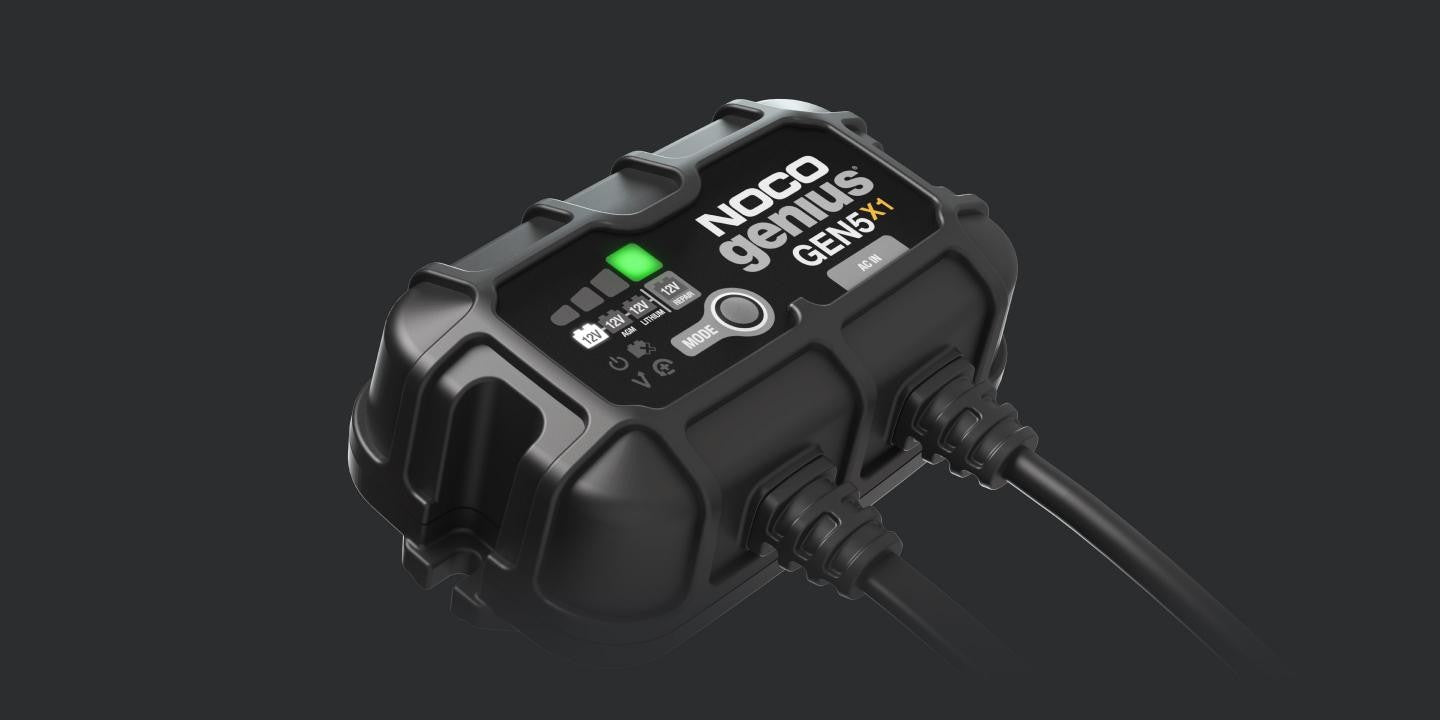 1-Bank 5A Onboard Battery Charger