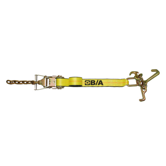 B/A Products Co. 2" x 8' Ratchet Chain & Mini J, R, & T Hook Cluster Strap