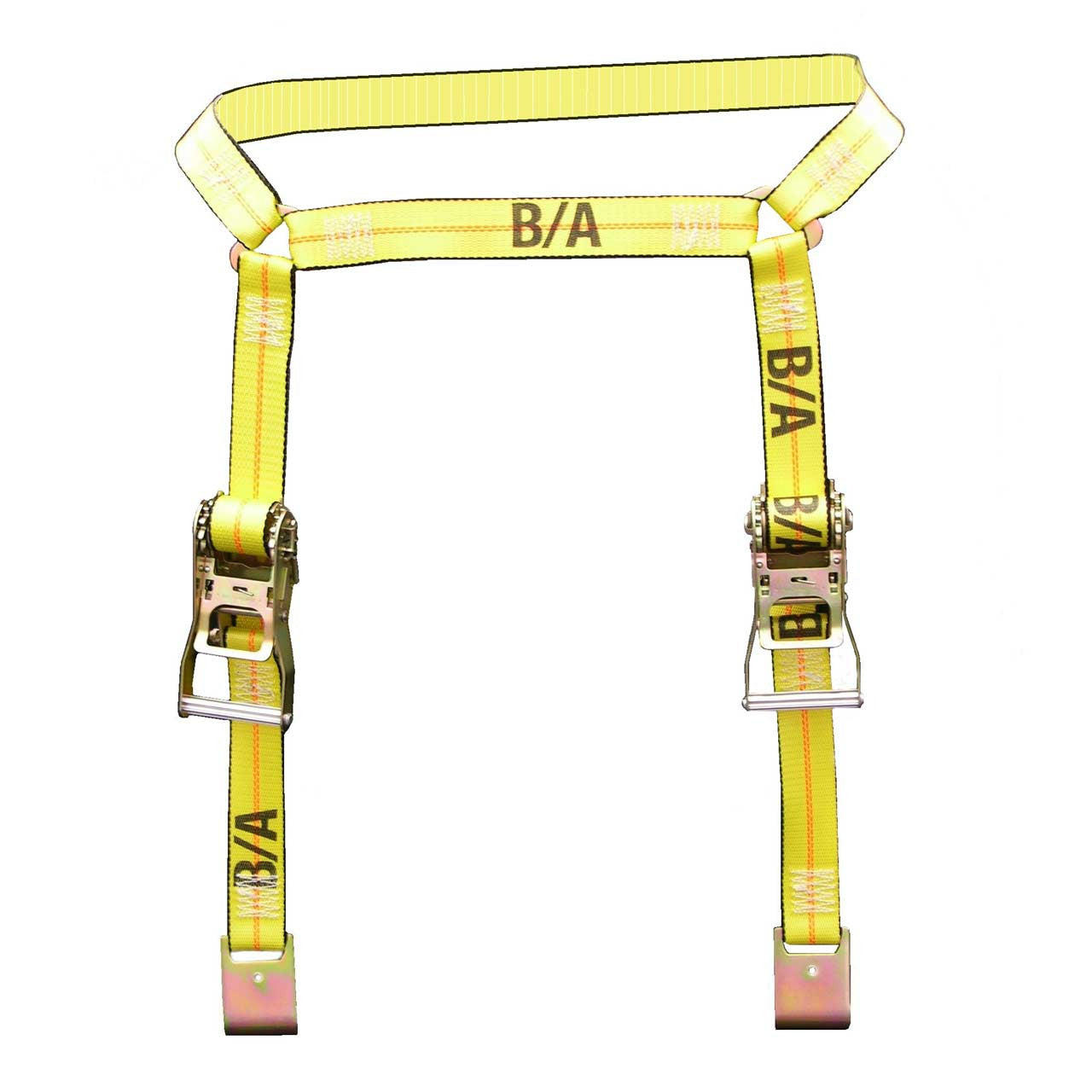 B/A Products Co. 2" x 8' Flat Hook Side Rail Ratchet Tie-Down Assembly