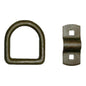 B/A Products Co. 1/2" Plated Bolt-On D-Ring