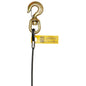 B/A Products Co. 3/8" Fiber Wire Rope Assembly w/Alloy Swivel Hook