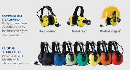 The Sonetics APX377 + APX379 Wireless Headset Kit