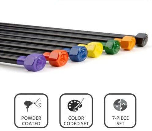 Universal 7-Piece Removal Spare Tire Tool Set