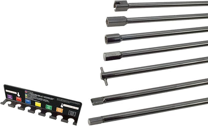 Universal 7-Piece Removal Spare Tire Tool Set