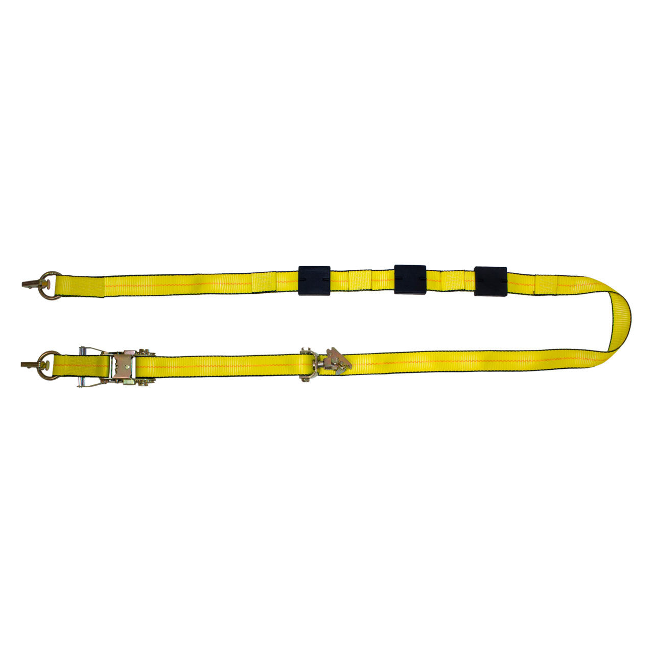 B/A Products Co. 2" x 10' O Ring & Swivel E-Track Ratchet Strap w/Tire Grippers