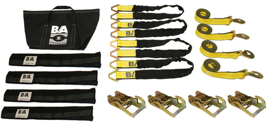 B/A Products Co. 36” Snap Hook Ratchet Axle Strap Tie-Down Kit