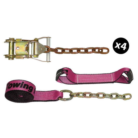 B/A Products Co. 2" Towing For A Cure Gradual Release Chain Ratchet Roll Back Tie-Down System