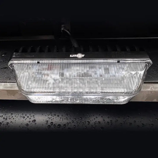 Amber/White LED High Powered Strobe w/ 3 mounting options