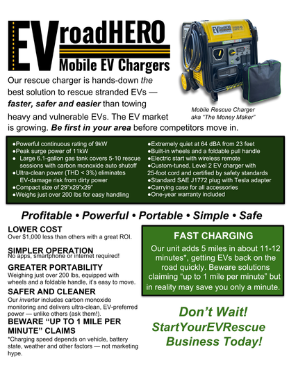 EV Road Hero Mobile EV Charger