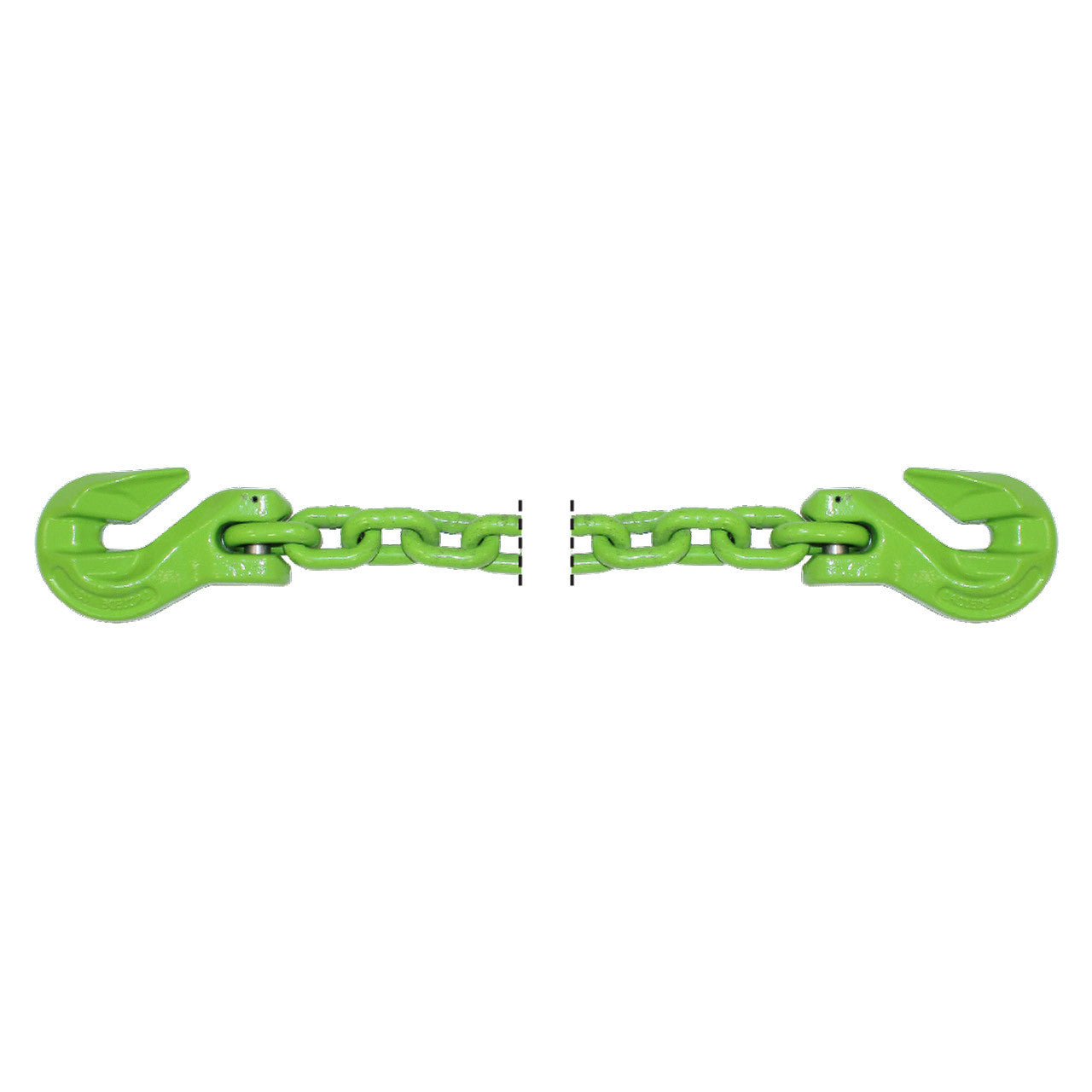 B/A Products Co. 1/2" Grade 120 Cradle Grab Hook Hi-Viz Chain