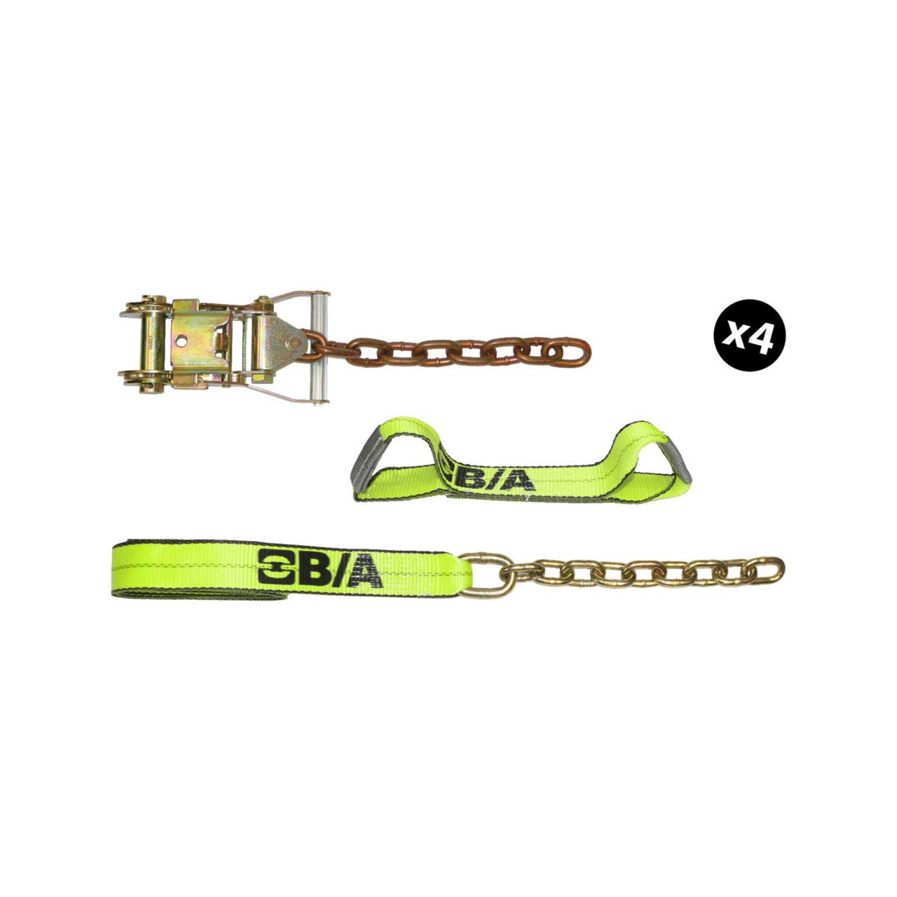 B/A Products Co. 2" Hi-Viz Original Patented Roll Back Tie-Down System