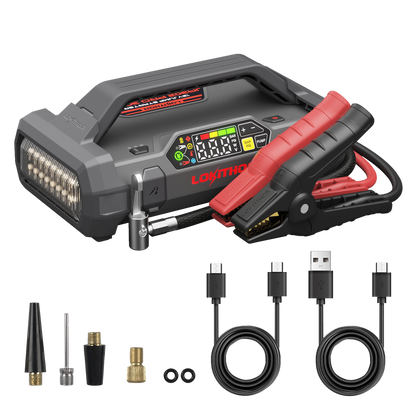 LOKITHOR 4 IN I JA302 PRO Jump Starter with Air Compressor