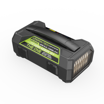 Lokithor JTC4250 LiFePO₄ 12V 4250A 89.6Wh Jump Starter + Battery Tester + Battery Charger with ConnectMax Technology
