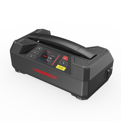 Lokithor JTC4250 LiFePO₄ 12V 4250A 89.6Wh Jump Starter + Battery Tester + Battery Charger with ConnectMax Technology