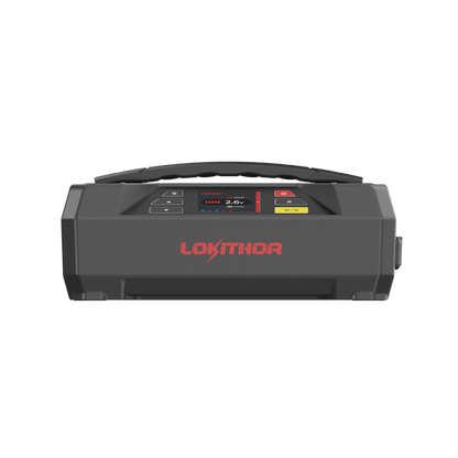 Lokithor JTC4250 LiFePO₄ 12V 4250A 89.6Wh Jump Starter + Battery Tester + Battery Charger with ConnectMax Technology