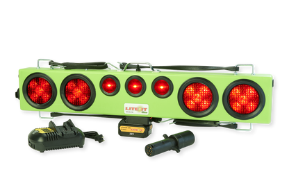 36″ Wireless Light Bar w/ External Power Pack Battery