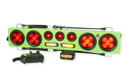 36″ Wireless Light Bar w/Strobes & External Power Pack Battery
