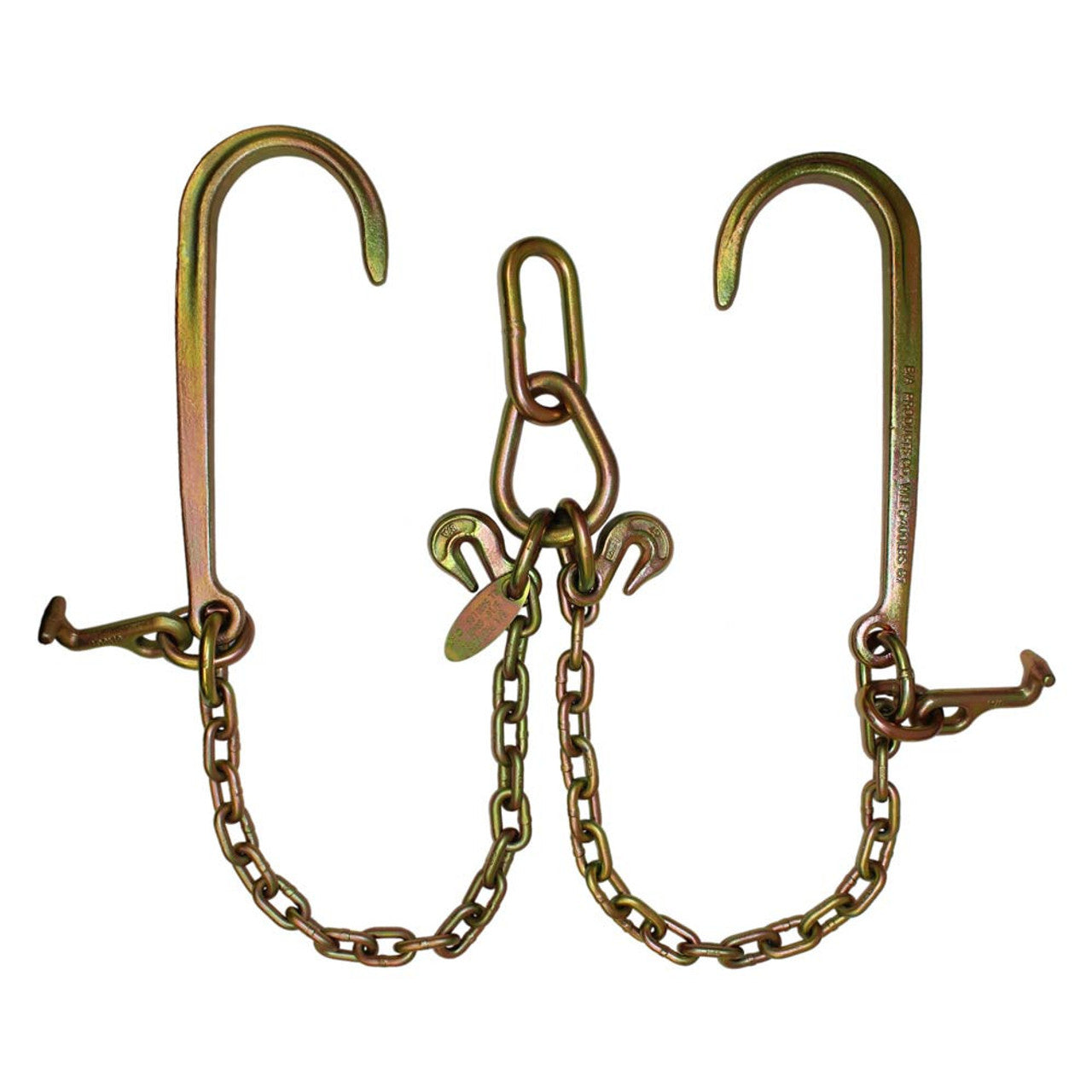 B/A Products Co. 5/16" Low-Profile Grade 70 T & 15" J Hook V-Chain