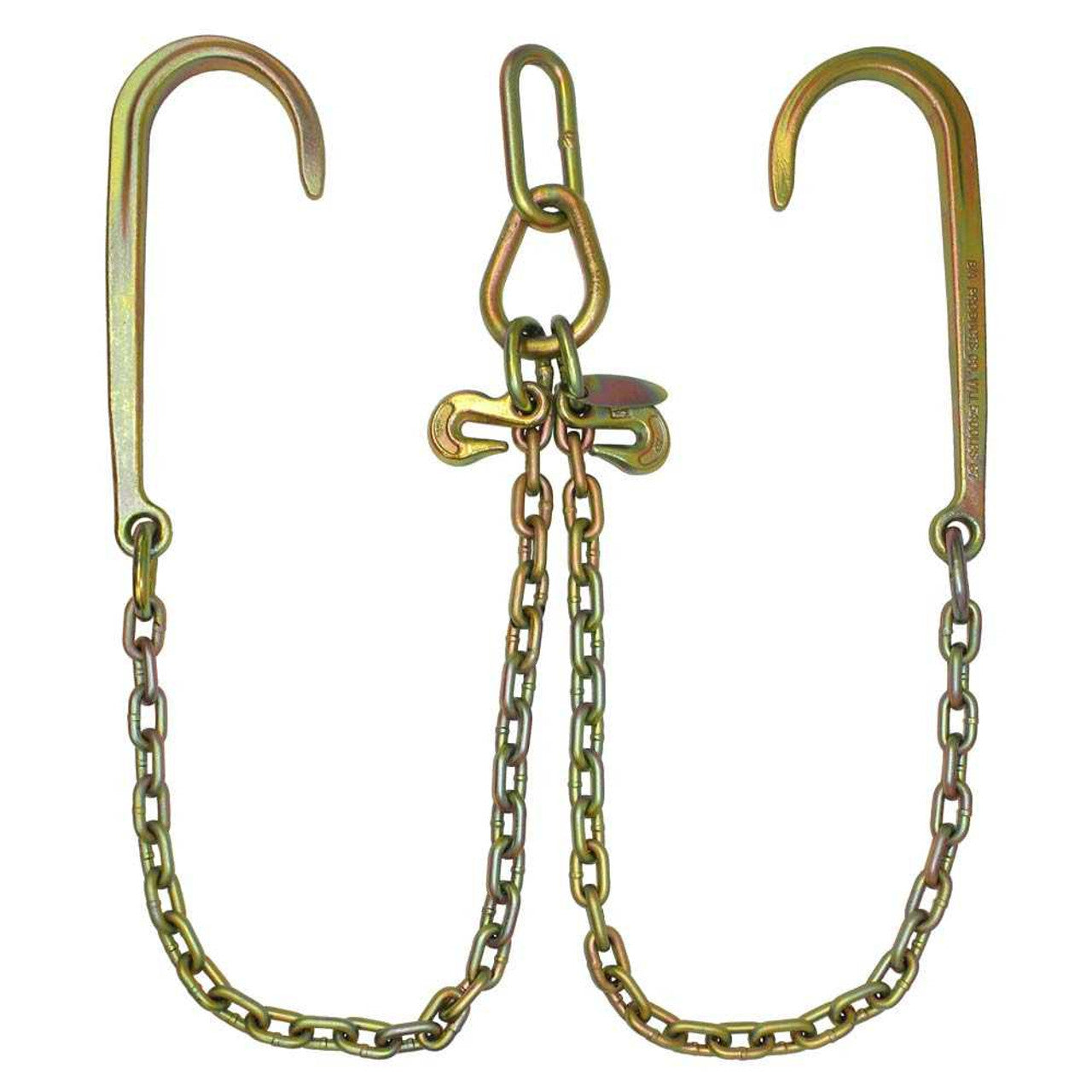 B/A Products Co. 5/16" Low-Profile Grade 70 15" J Hook V-Chain